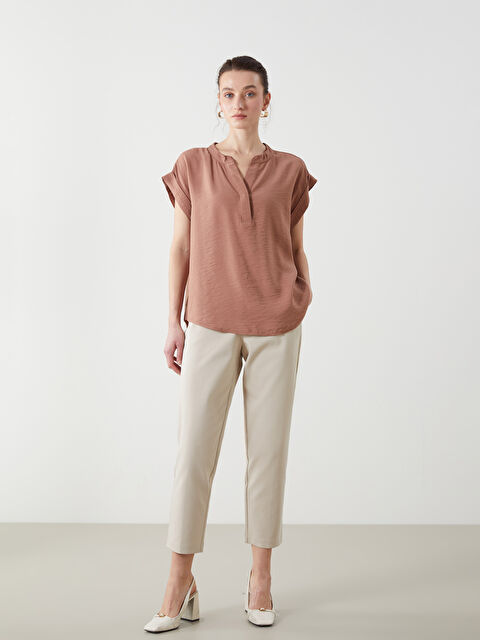 LCWAIKIKI Classic Standart Fit Kadın Cigarette Pantolon - S5M035Z8-YQB