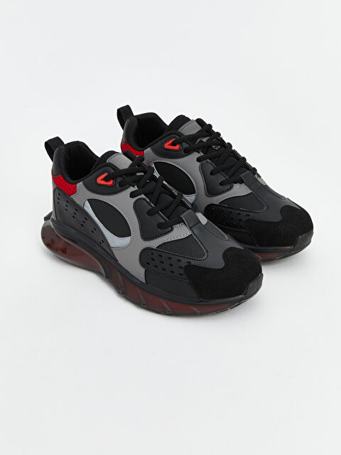 Boulder Bağcıklı Erkek Çocuk Spor Ayakkabı - S5M132Z4-HUC