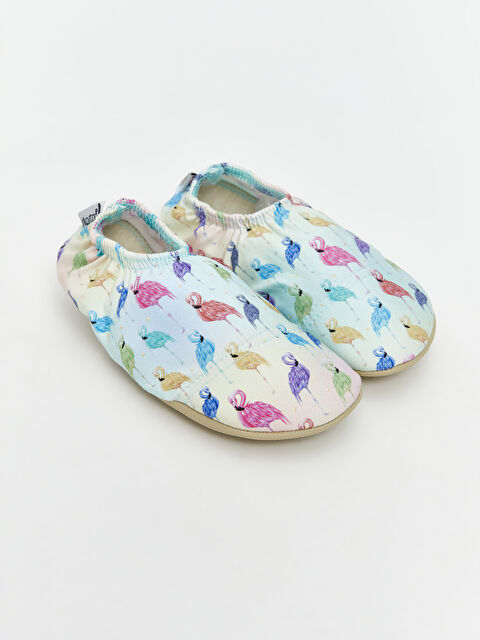 LCW STEPS Baskılı Kız Çocuk Deniz Ayakkabısı - S5M193Z4-M0T