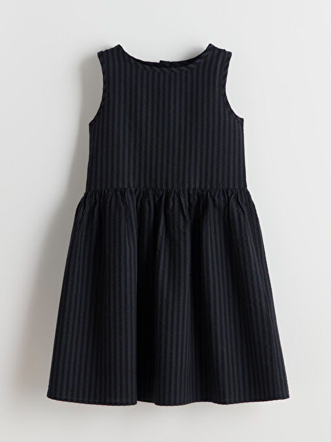 LCW ECO Bisiklet Yaka Kız Çocuk Elbise - S5M249Z4-CVL