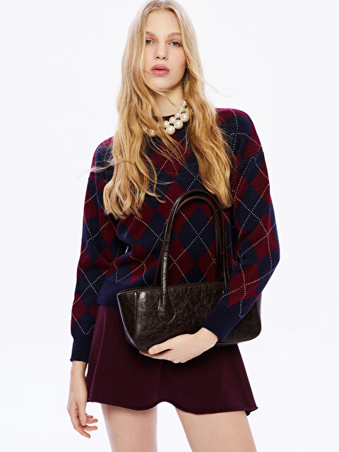 LCW ACCESSORIES Deri Görünümlü Kadın Omuz Çantası - S5M325Z8-DJ7