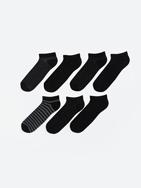 LCW ACCESSORIES Desenli Erkek Patik Çorap 7'li - S5M358Z8-K00