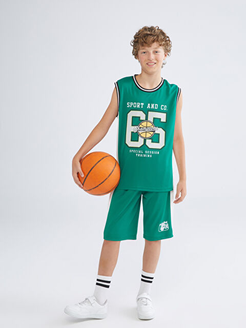 LCW Kids Beli Lastikli Erkek Çocuk Şort - S5M454Z4-HQH