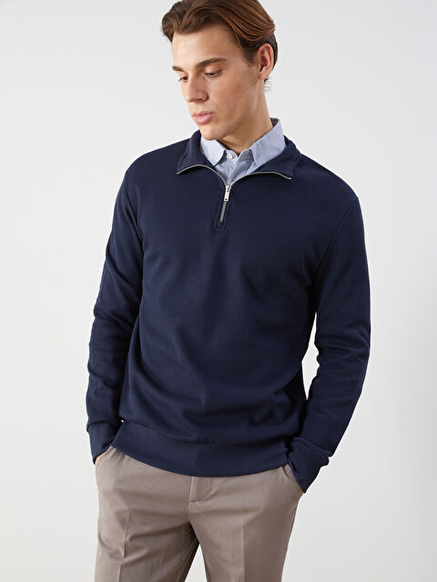 SOUTHBLUE Dik Yaka Erkek Sweatshirt - S5M513Z8-RFH