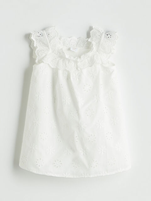 LCW baby Nakışlı Kız Bebek Brode Elbise - S5M605Z1-FDU