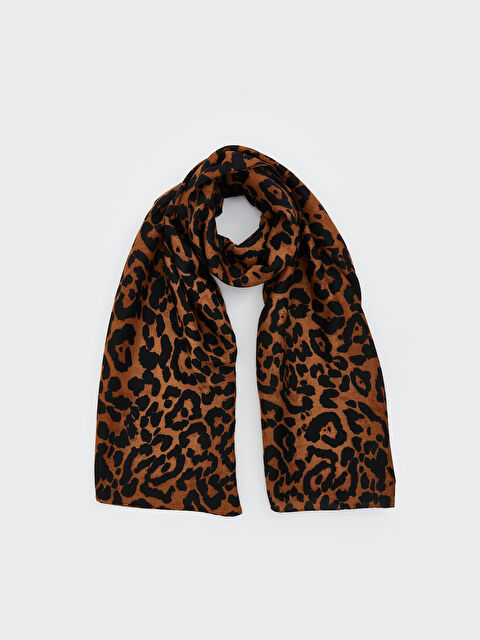 LCW ACCESSORIES Leopar Desenli Kadın Şal - S5M716Z8-LQY
