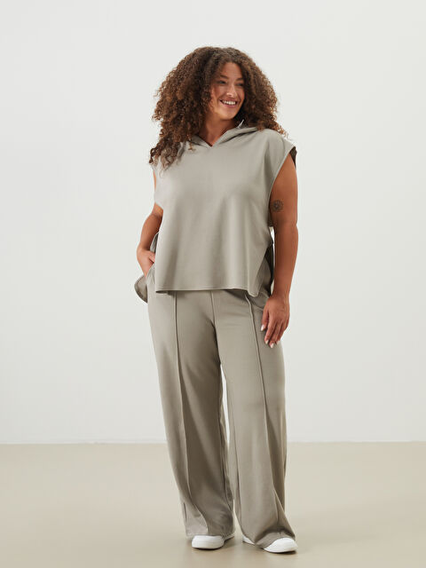 LCWAIKIKI Classic Beli Lastikli Kadın Eşofman Altı