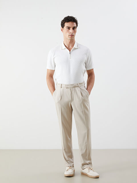 LCW BUSINESS Standart Kalıp Gabardin Erkek Pantolon - S5M798Z8-CR8