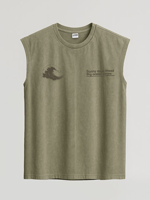 LCW Kids Bisiklet Yaka Erkek Çocuk Atlet - S5M854Z4-GYP