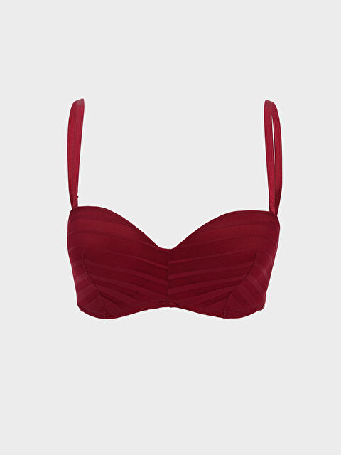 LCW DREAM Balenli Dolgusuz Dantelli Straplez Sütyen - S5MA13Z8-HFM