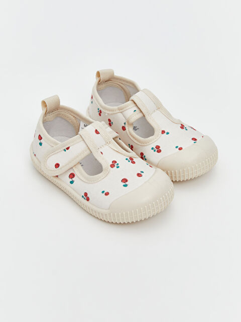 LCW STEPS Cırt Cırtlı Kız Bebek İlk Adım Ayakkabısı - S5MA63Z1-LQA