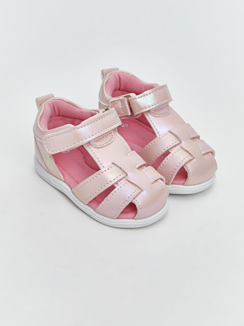 LCW STEPS Cırt Cırtlı Kız Bebek Sandalet - S5MA64Z1-DMQ