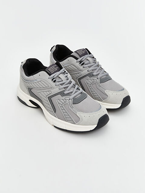 XSIDE Gri Bağcıklı Erkek Spor Ayakkabı - S5MB90Z8-CWL | LCW