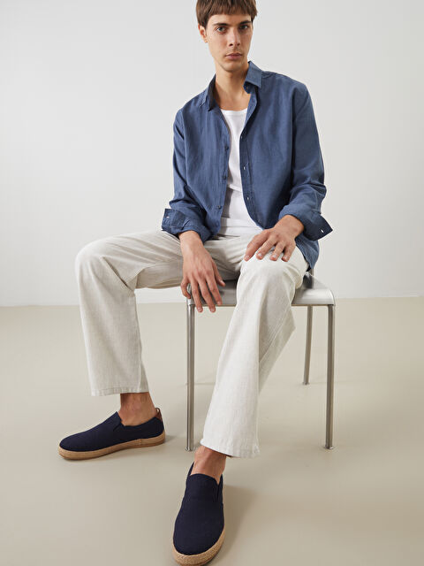 LCW STEPS Hasır Tabanlı Erkek Espadril Ayakkabı - S5MB94Z8-CRP