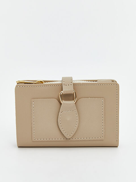 LCW ACCESSORIES Deri Görünümlü Kadın Cüzdan - S5MF25Z8-THV