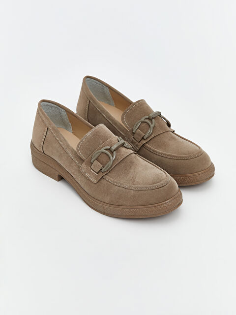 KOOR Süet Görünümlü Kadın Loafer Ayakkabı - S5MF58Z8-DFV