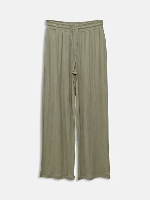 LCW ECO Elasticated Waist Wide Leg Women's Sweatpants - S5MG12Z8-HDQ