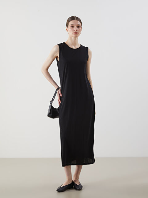 LCW Modest Bisiklet Yaka Elbise Astarı - S5MH33Z8-CVL