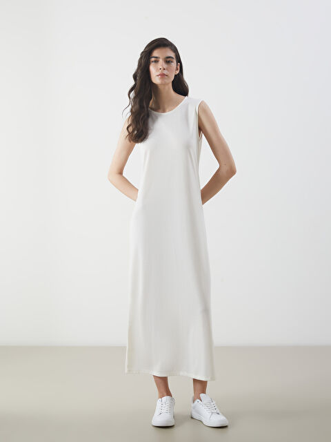 LCW Modest Bisiklet Yaka Elbise Astarı - S5MH33Z8-EEW