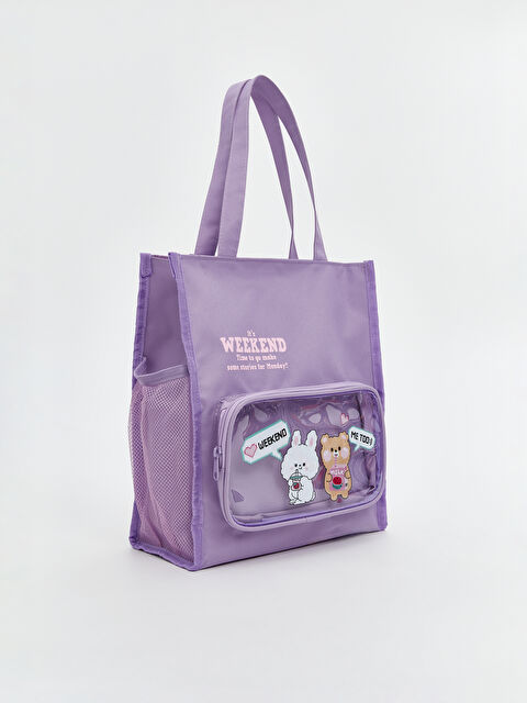 LCW ACCESSORIES Baskılı Kız Çocuk El Çantası - S5MI51Z4-KYB