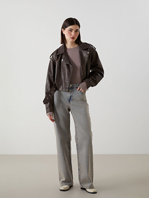 LCW Jeans Baggy Fit Kadın Jean Pantolon - S5MI52Z8-311