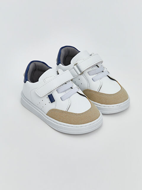 LCW STEPS Bağcık ve Cırt Cırtlı Erkek Bebek İlk Adım Ayakkabısı - S5MJ17Z1-J5E