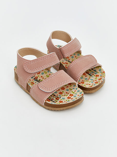 LCW STEPS Cırt Cırtlı Kız Bebek Sandalet - S5MJ36Z1-V2Z