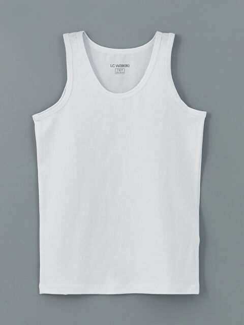 LCW Kids Bisiklet Yaka Erkek Çocuk Atlet - S5MJ56Z4-Q6K