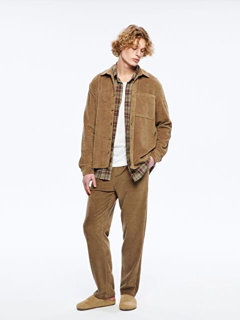 XSIDE Rahat Kalıp Kadife Erkek Pantolon - S5MK06Z8-K5Z