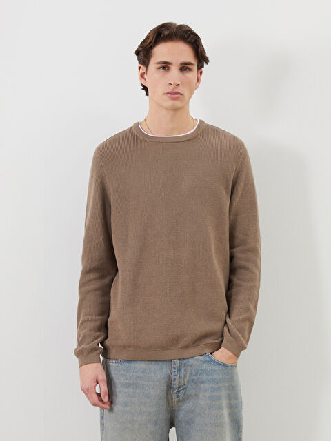 XSIDE Bisiklet Yaka Erkek Triko Kazak - S5MK67Z8-JKW