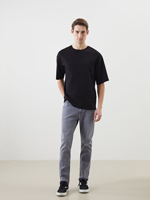 LCW Jeans 750 Slim Fit Erkek Jean Pantolon - S5MK70Z8-GRD