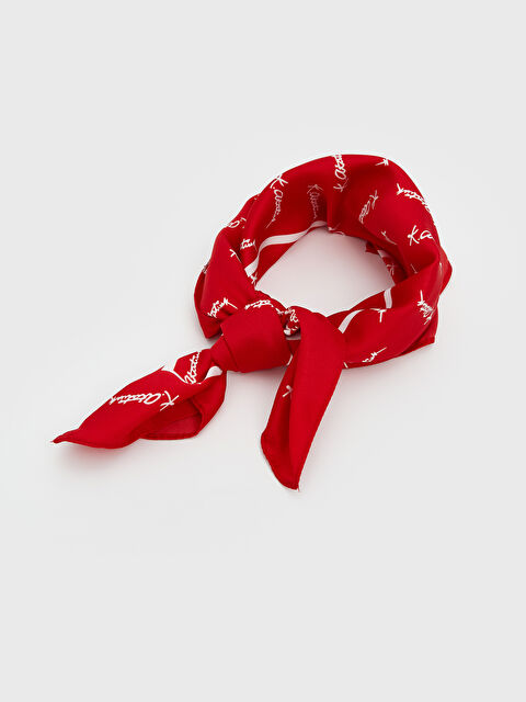 LCW ACCESSORIES Atatürk Baskılı Kız Çocuk Fular - S5MK80Z4-HPM