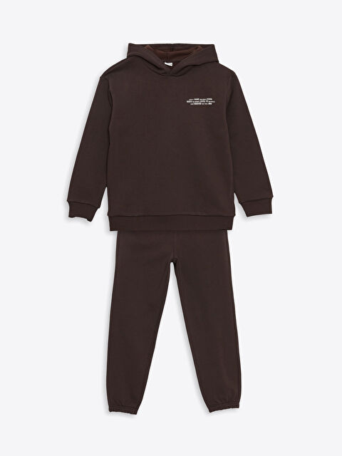 LCW Kids Kapüşonlu Erkek Çocuk Kalın Eşofman Takım - S5ML14Z4-Z7U