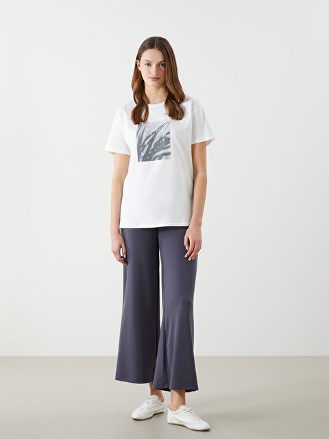 LCWAIKIKI Classic Beli Lastikli Kadın Eşofman Altı - S5ML95Z8-CTH