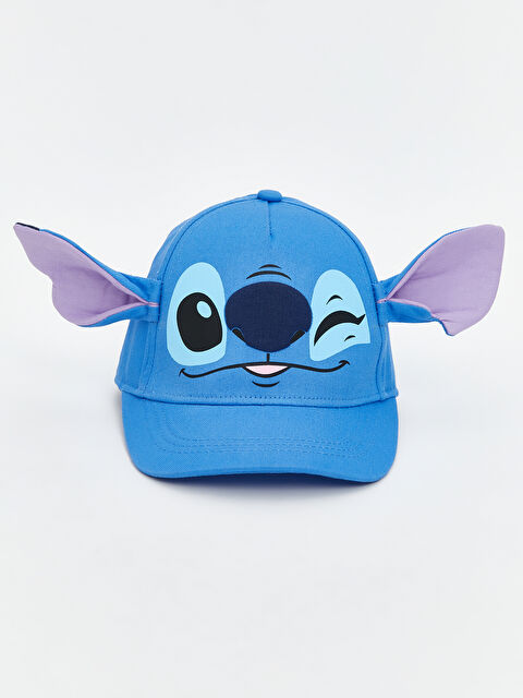 LCW ACCESSORIES Stitch Baskılı Erkek Çocuk Kep Şapka - S5ML97Z4-H4E