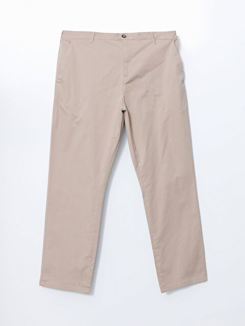 LCWAIKIKI Classic Standart Kalıp Gabardin Erkek Chino Pantolon - S5MM05Z8-S2N