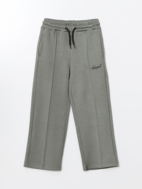 LCW Kids Beli Lastikli Kız Çocuk Eşofman Alt