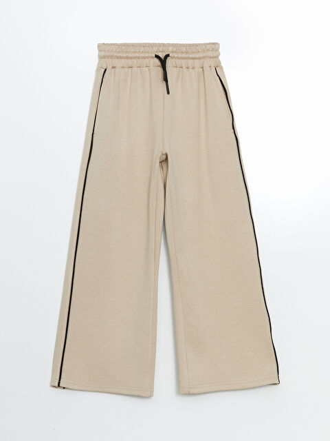 LCW Kids Beli Lastikli Kız Çocuk Eşofman Altı - S5MM10Z4-R9J