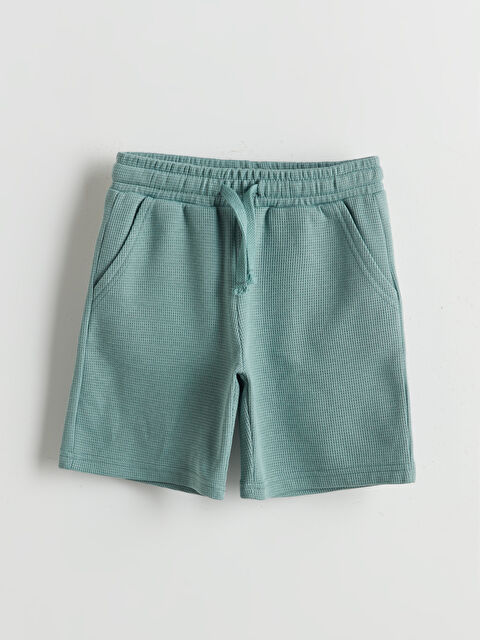 LCW Kids Beli Lastikli Erkek Çocuk Şort - S5MN11Z4-GP4