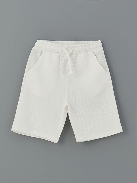 LCW Kids Beli Lastikli Erkek Çocuk Şort - S5MN11Z4-Q6K
