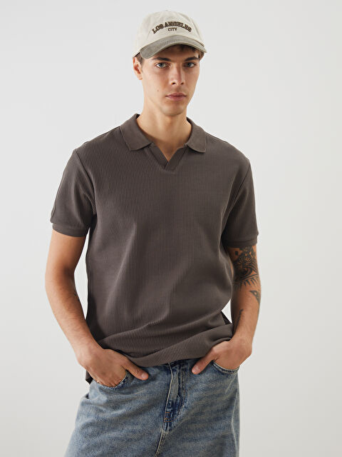 XSIDE Polo Yaka Kısa Kollu Erkek Tişört