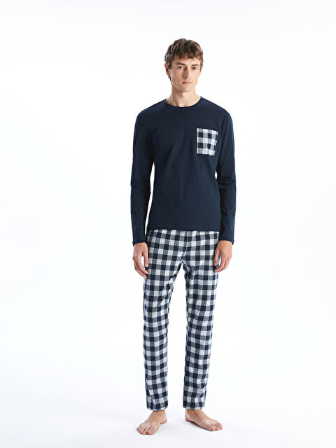 LC WAIKIKI Standart Kalıp Erkek Pijama Takımı - S5MN55Z8-LRW