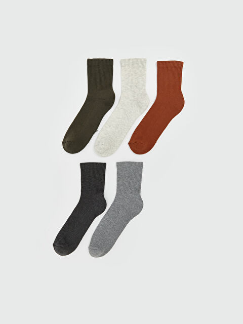 LCW ACCESSORIES Erkek Soket Çorap 5'li - S5MO33Z8-K00