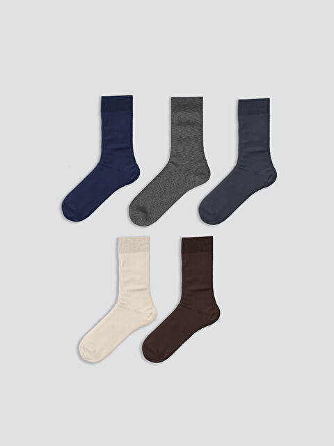 LCW ACCESSORIES Erkek Soket Çorap 5'li - S5MO35Z8-K00