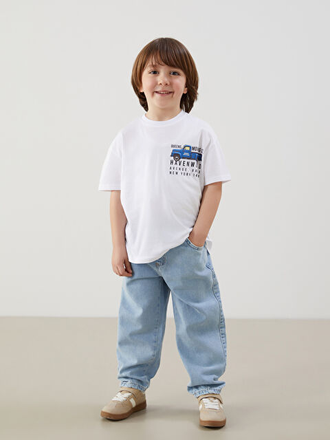 LCW Kids Beli Lastikli Erkek Çocuk Jean Pantolon - S5MP08Z1-311