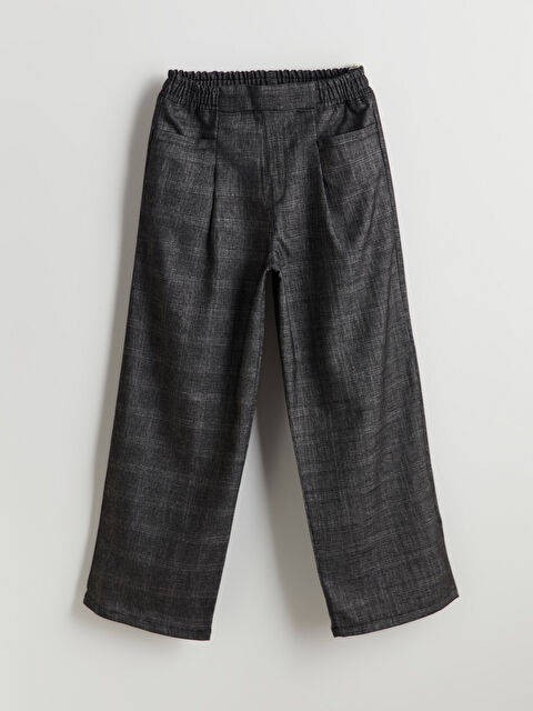 LCW Kids Beli Lastikli Ekose Kız Çocuk Pantolon - S5MP24Z4-CT3