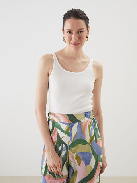 LCWAIKIKI Classic U Yaka Kadın Atlet - S5MP31Z8-R9J