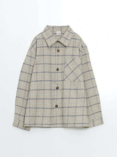 LCW Kids Ekose Erkek Çocuk Oduncu Gömlek - S5MQ11Z4-LKQ