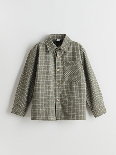 LCW Kids Ekose Erkek Çocuk Oduncu Gömlek - S5MQ12Z4-LME