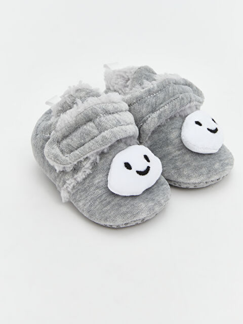 LCW STEPS Cırt Cırtlı Erkek Bebek Yürüme Öncesi Ev Ayakkabısı - S5MQ21Z1-RQ0